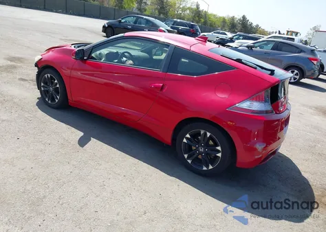 2014 Honda Cr-Z Ex из США, поврежденный, VIN JHMZF1D61ES001615